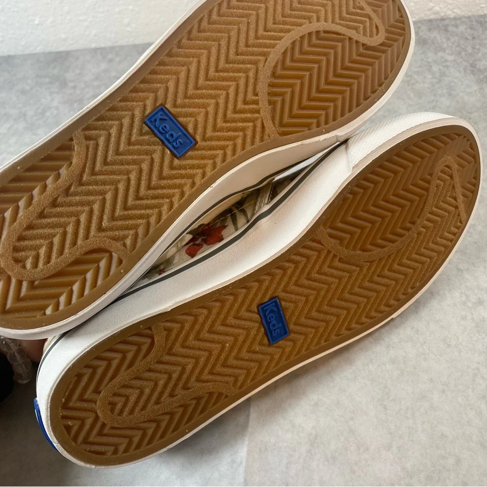 Women's Jump Kick Slip Tropical Keds Sneakers, Size 7.5 Medium NWOT - Picture 6 of 7